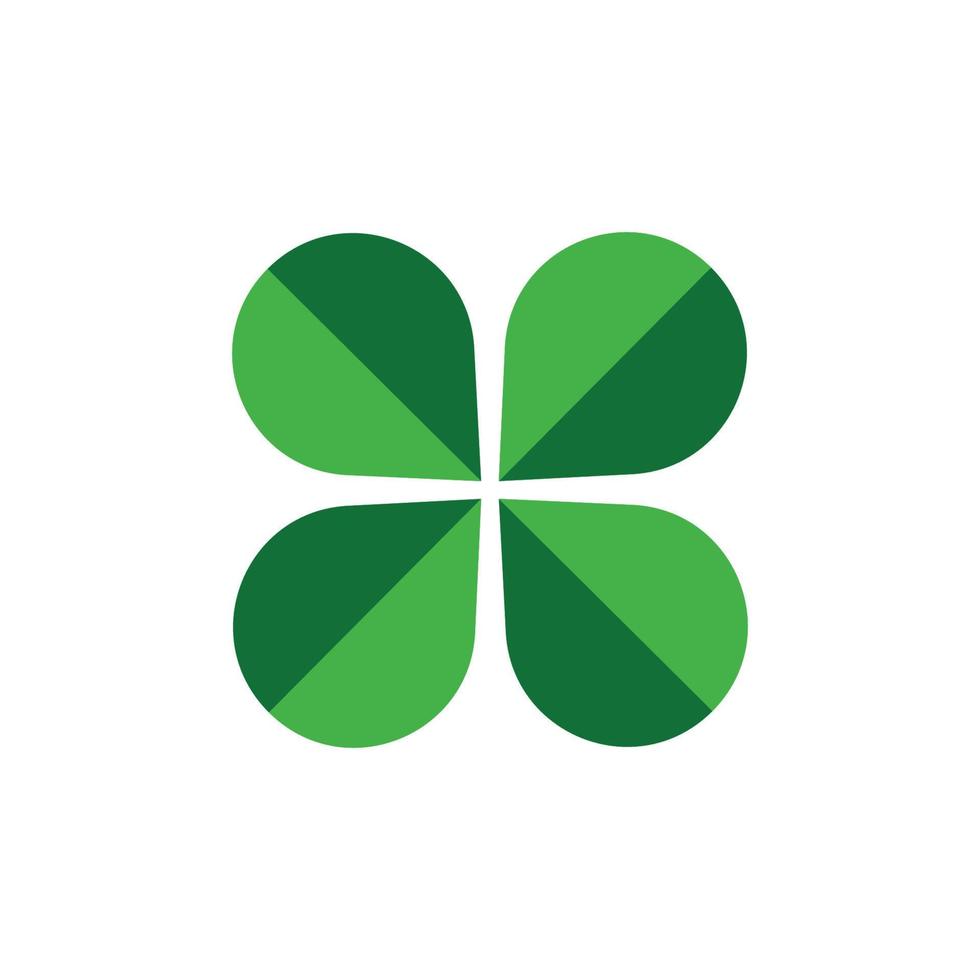 clover logo icon design template vector