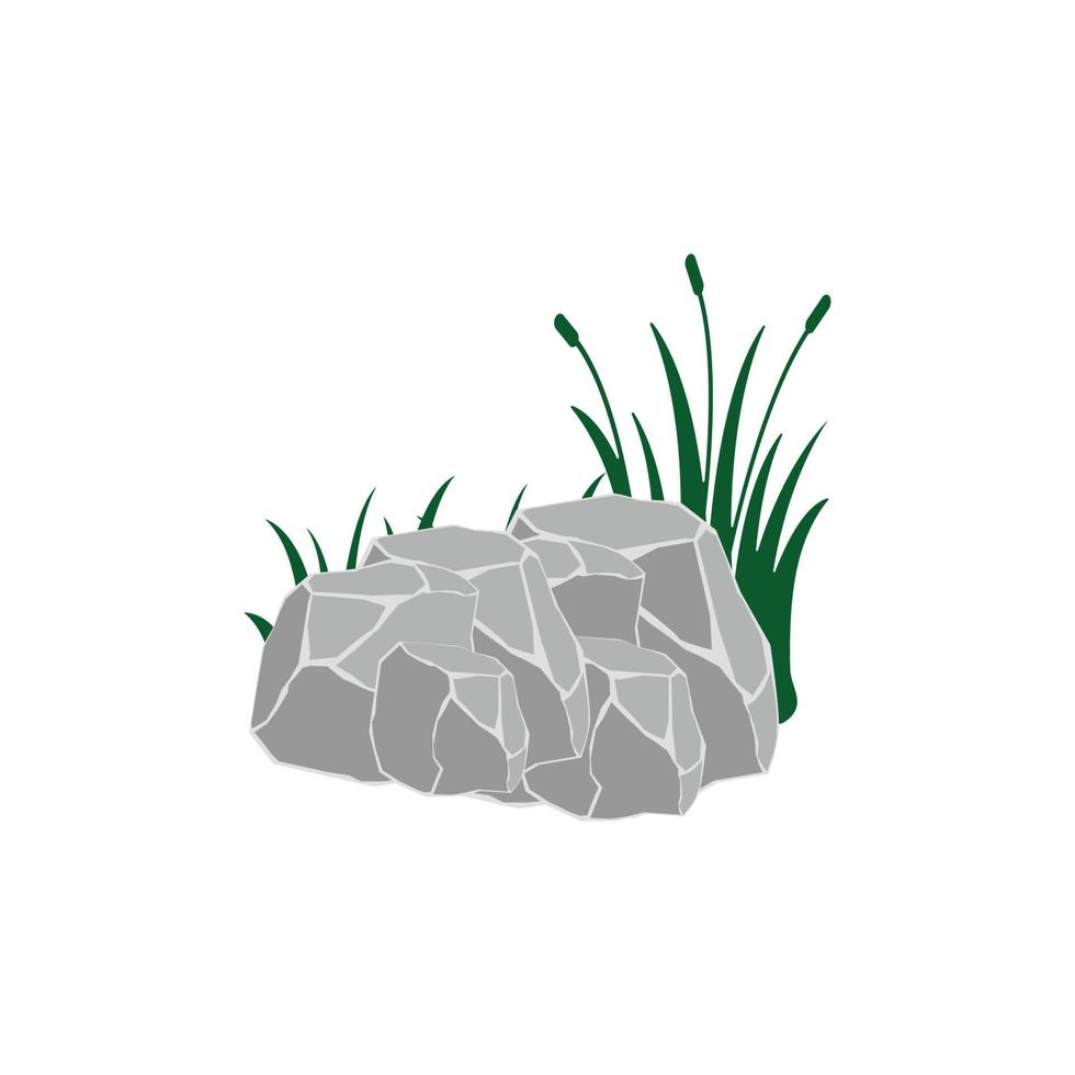 rock  clipart design template vector