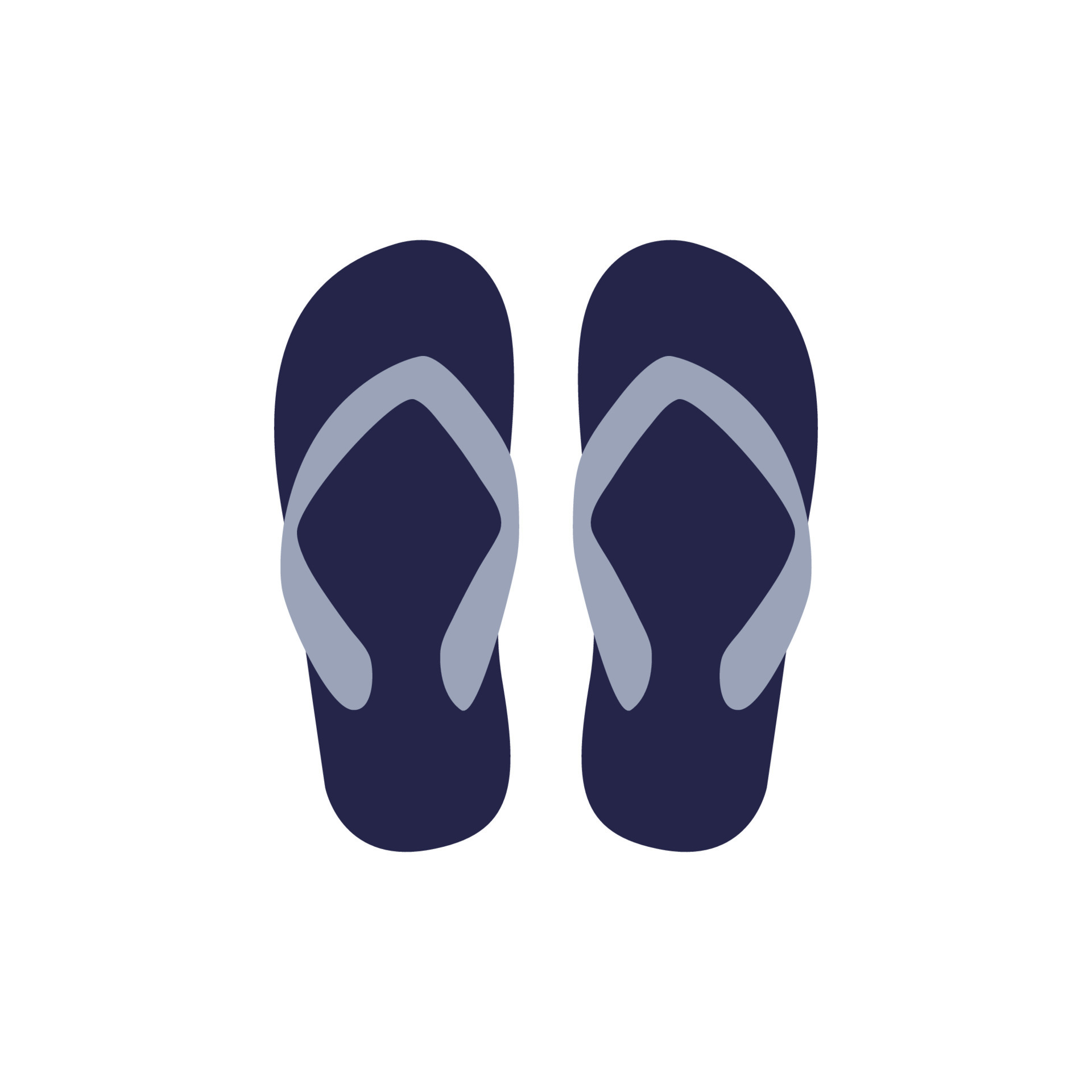 flip-flops logo icon design template vector 7636313 Vector Art at Vecteezy