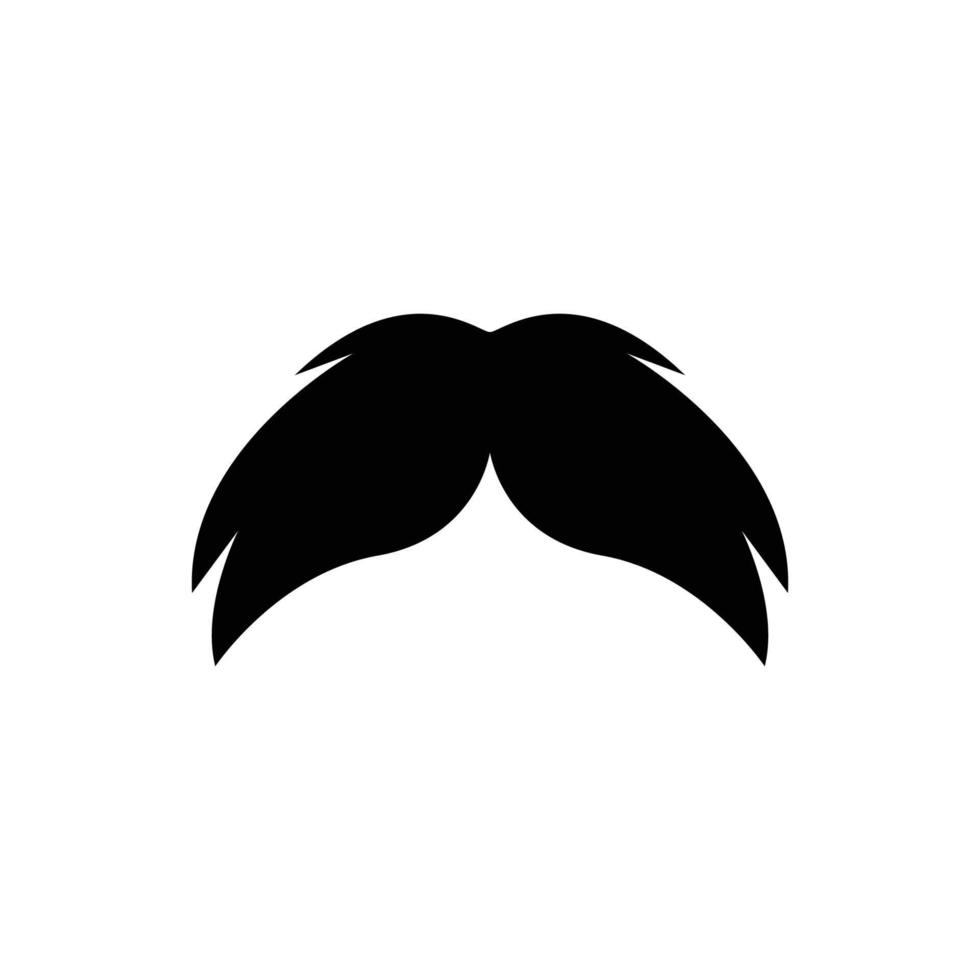 mustache icon design template vector