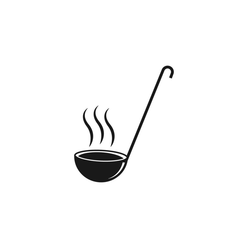 ladle icon design template vector