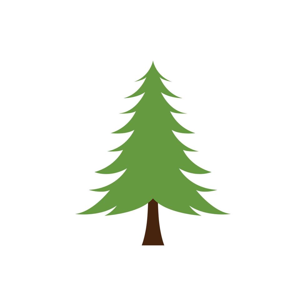 pine tree icon design template vektor vector