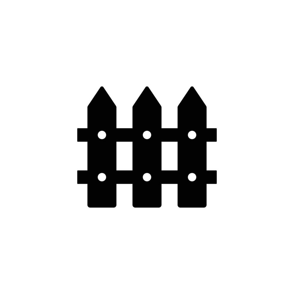 fence icon graphic design vector