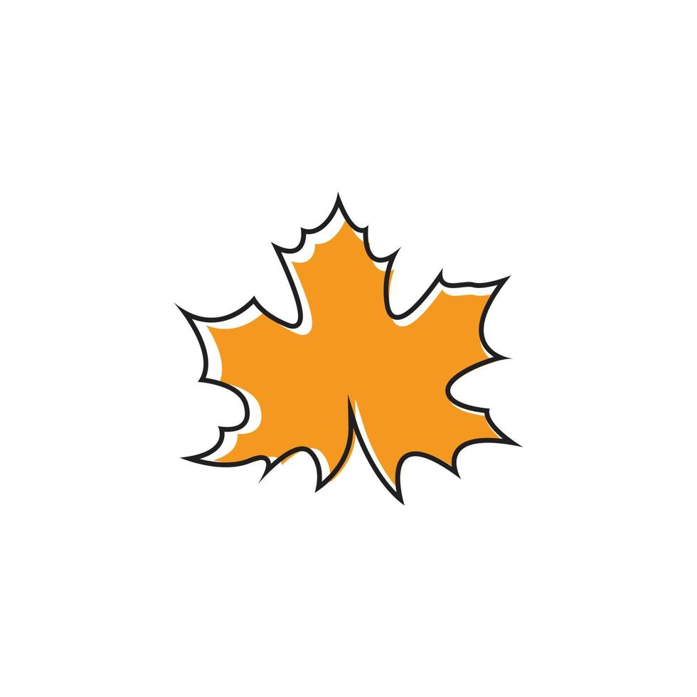 maple leaf logo icon desig template vector