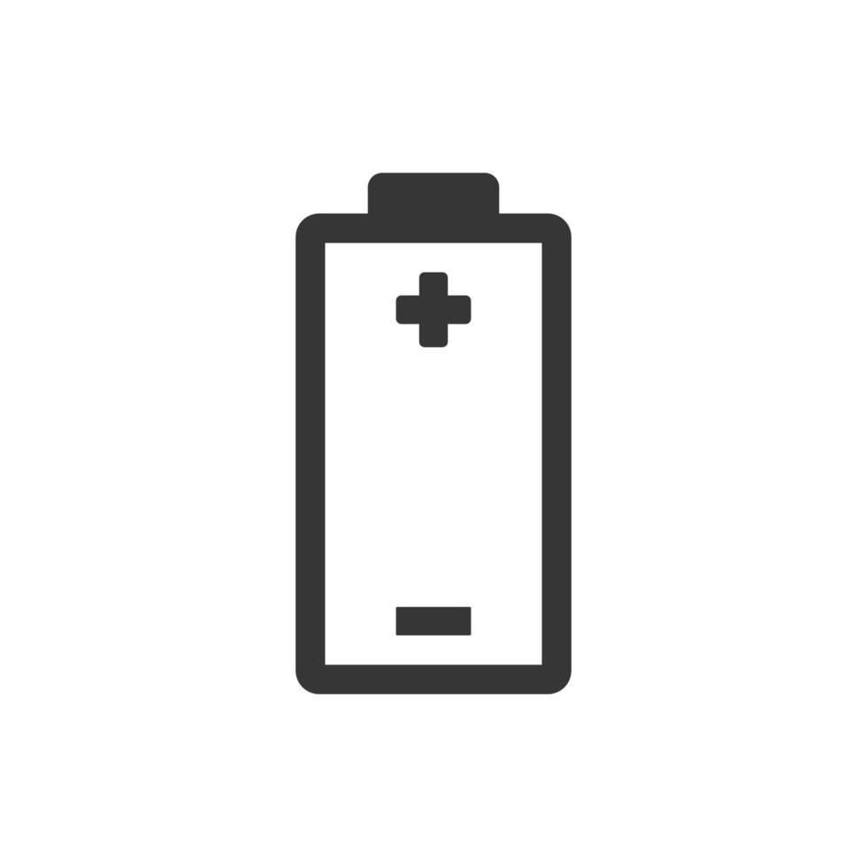 battery icon design template vector