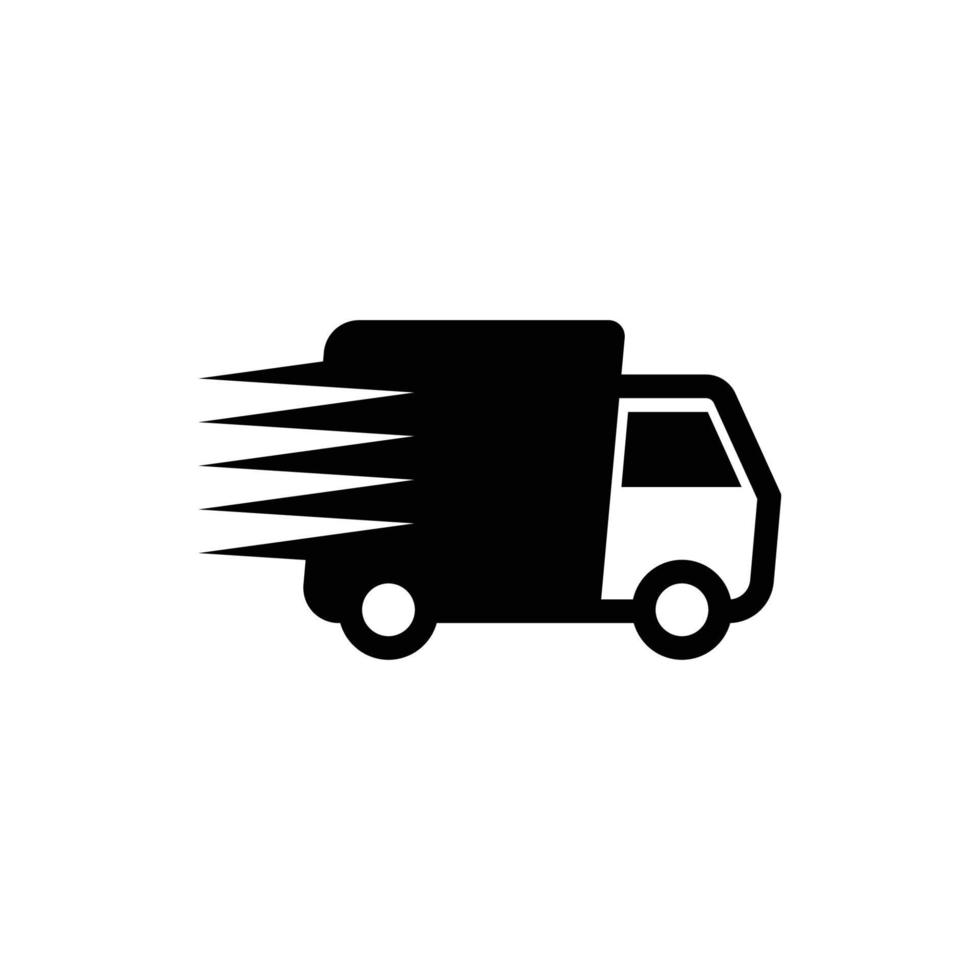 delivery car icon design template vector