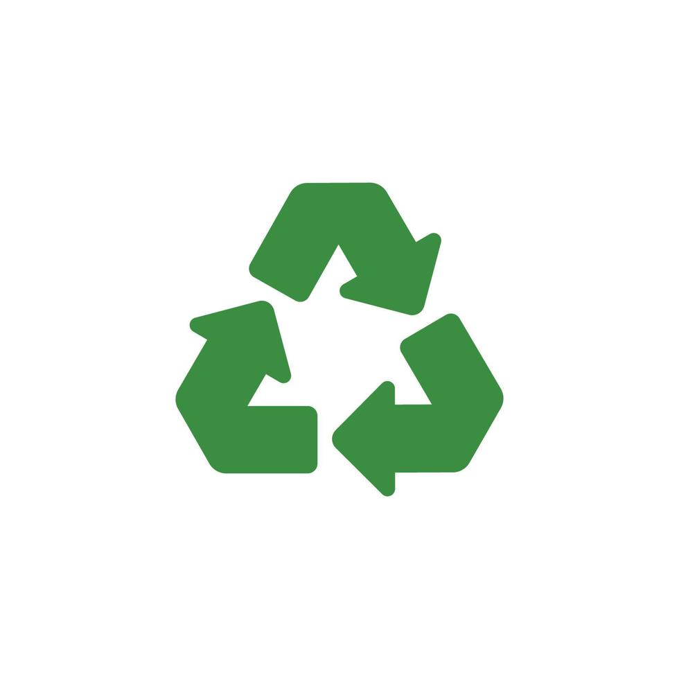 recycle logo icon design template vector