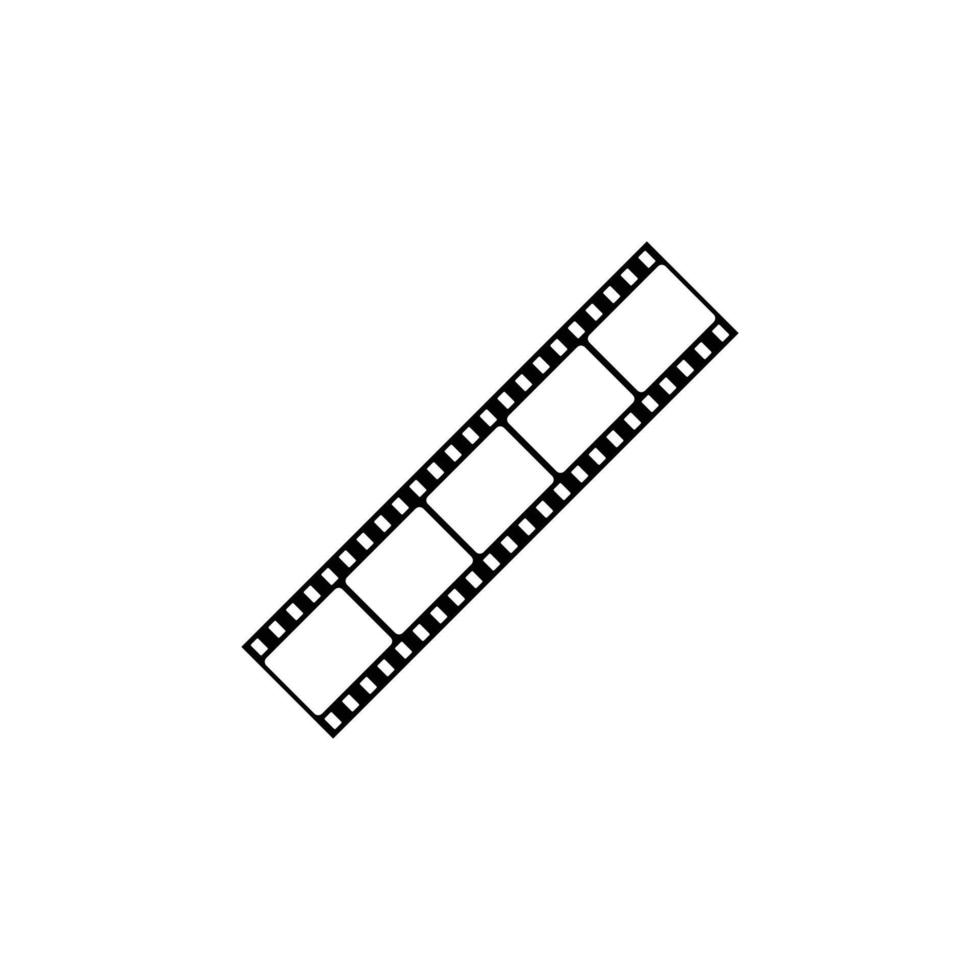 film strip icon design template vector