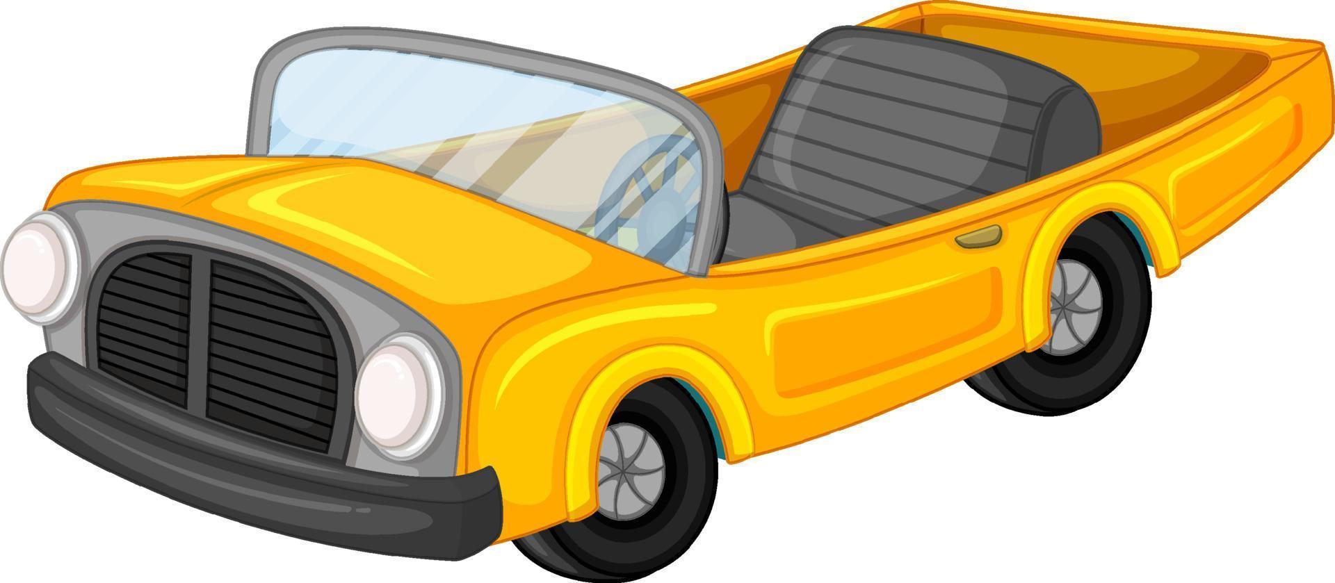 coche antiguo en diseño de dibujos animados vector