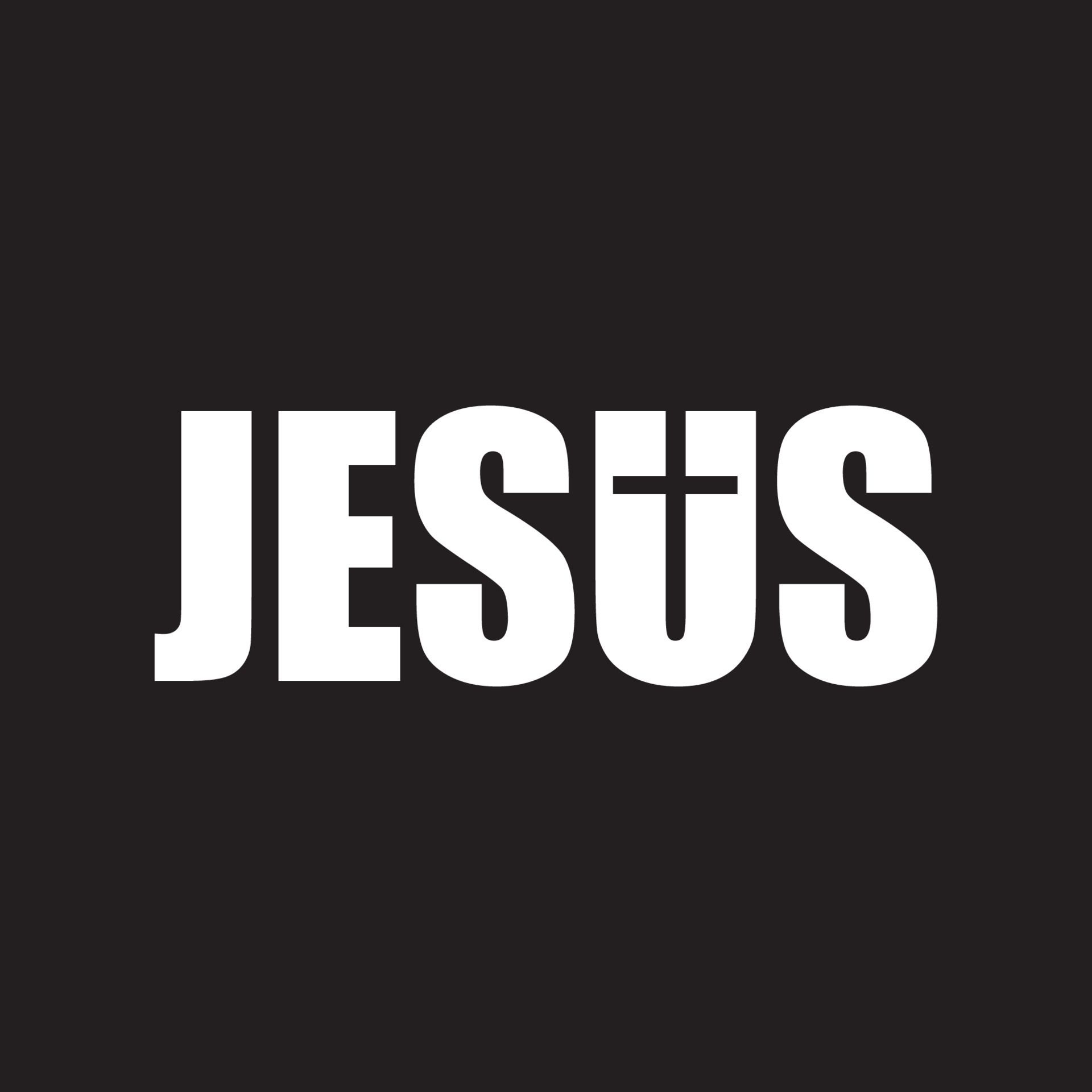 JesusText T shirt Design Vector 7637765 Vector Art at Vecteezy