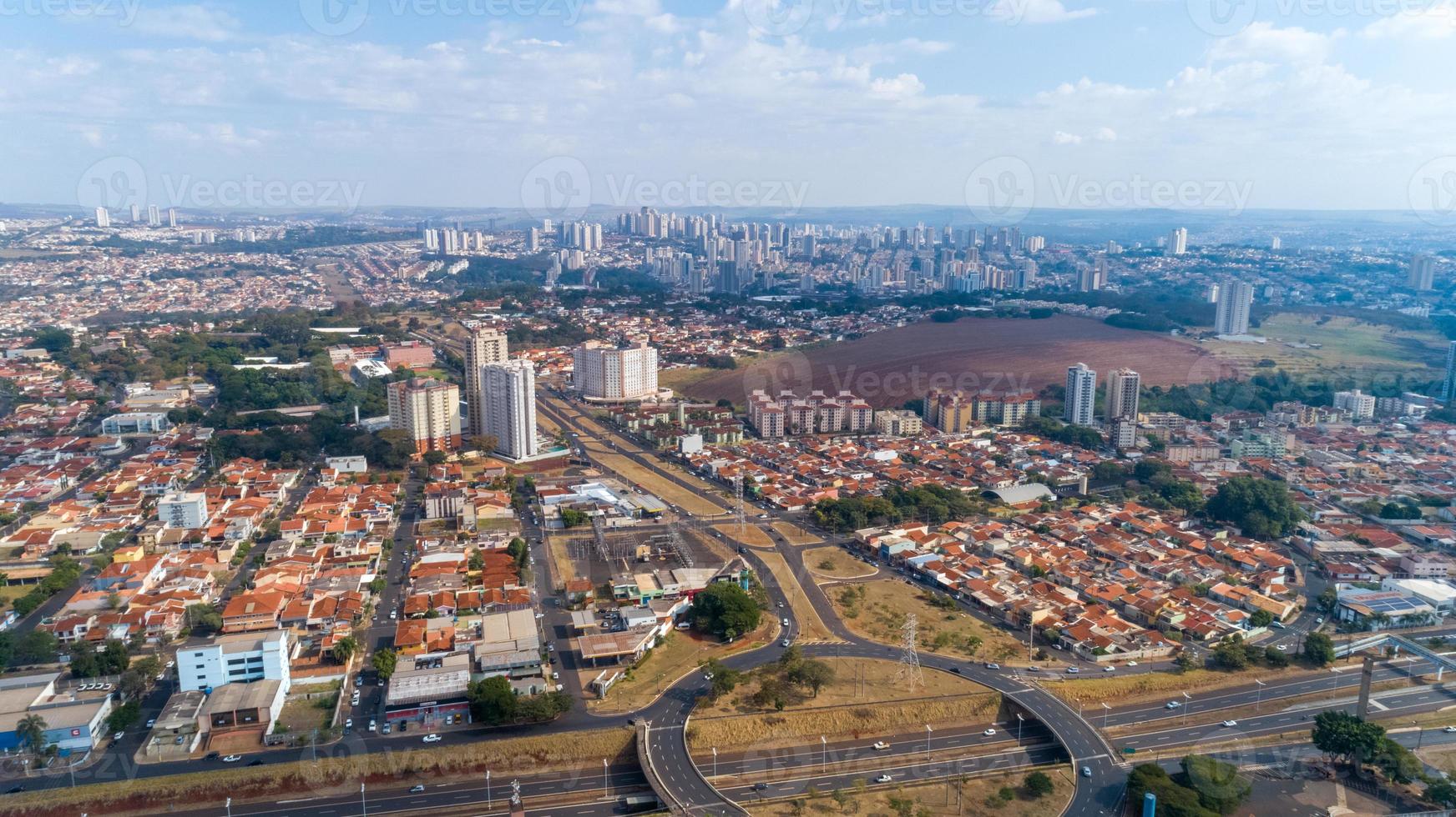 Aerial view of Brazil photo