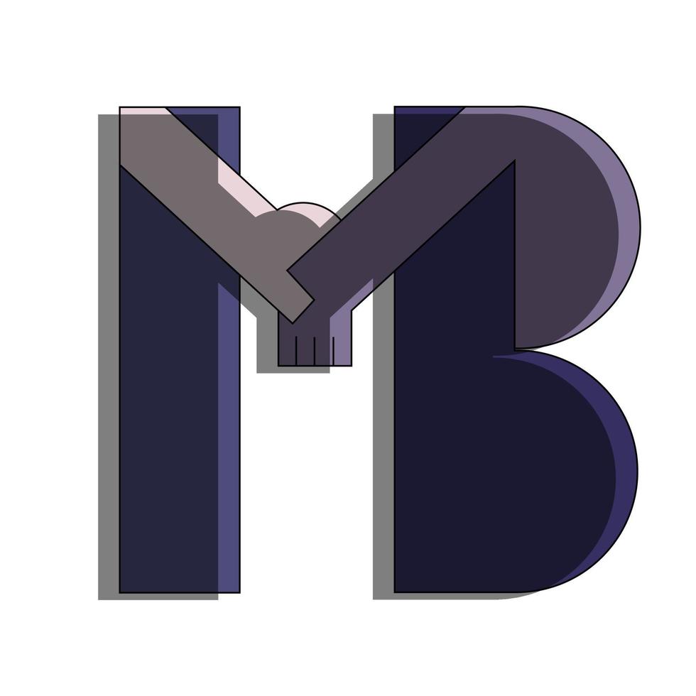 Typography Logo Company Business Concept vector