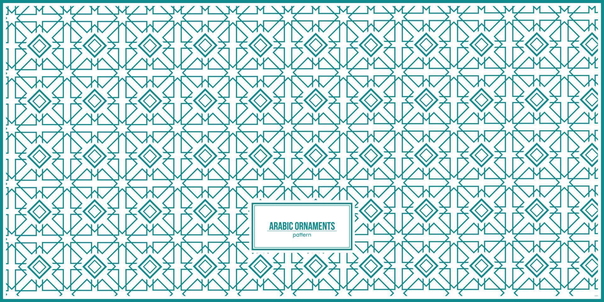 geometric of arabic theme pattern for ramadhan vector