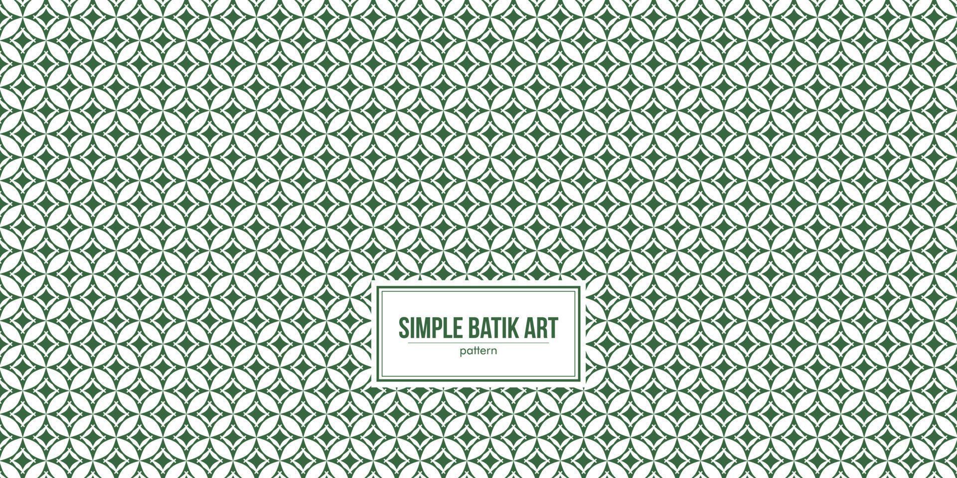 ordinary symmetrical batik art pattern vector