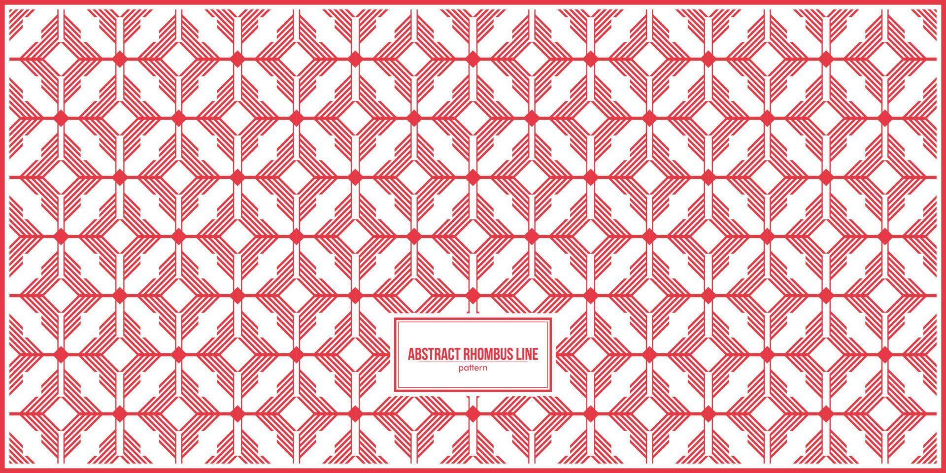 modern abstract rhombus line pattern vector
