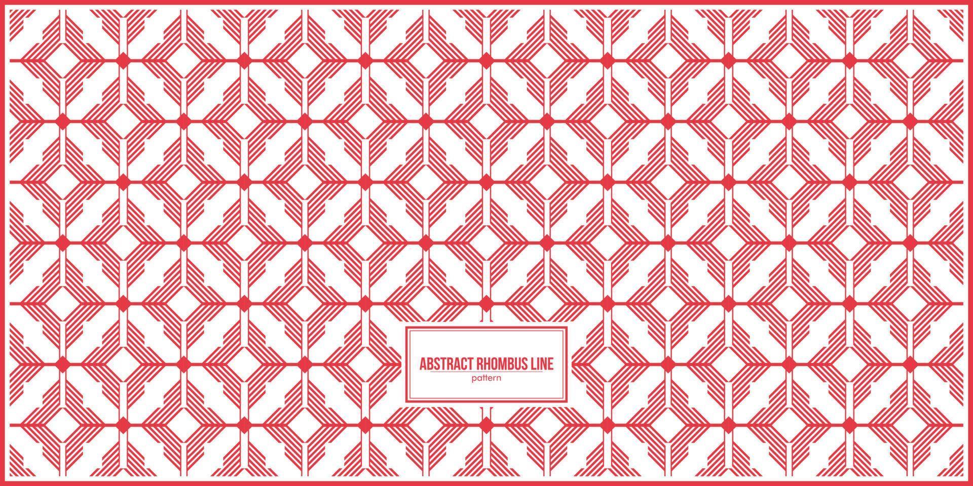 modern abstract rhombus line pattern vector