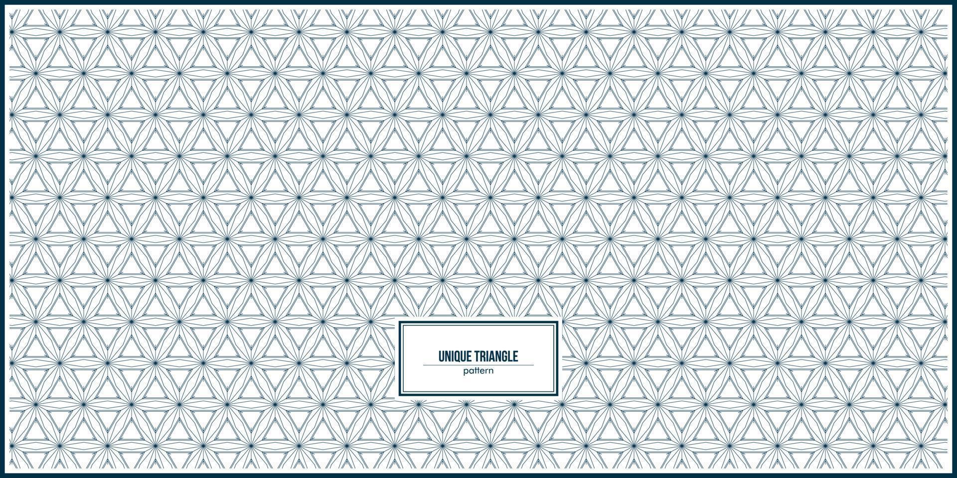 unique pattern of multiple triangle lines vector