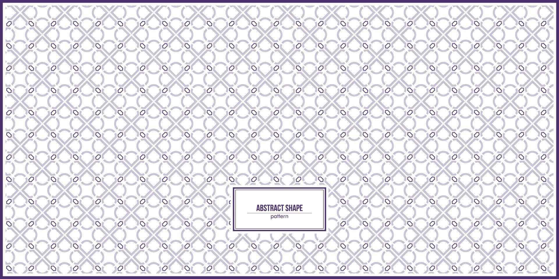 symmetrical dark purple abstract shape pattern vector