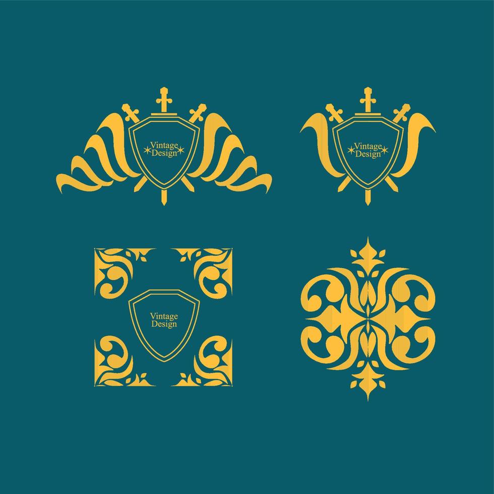 vintage design for label product vector