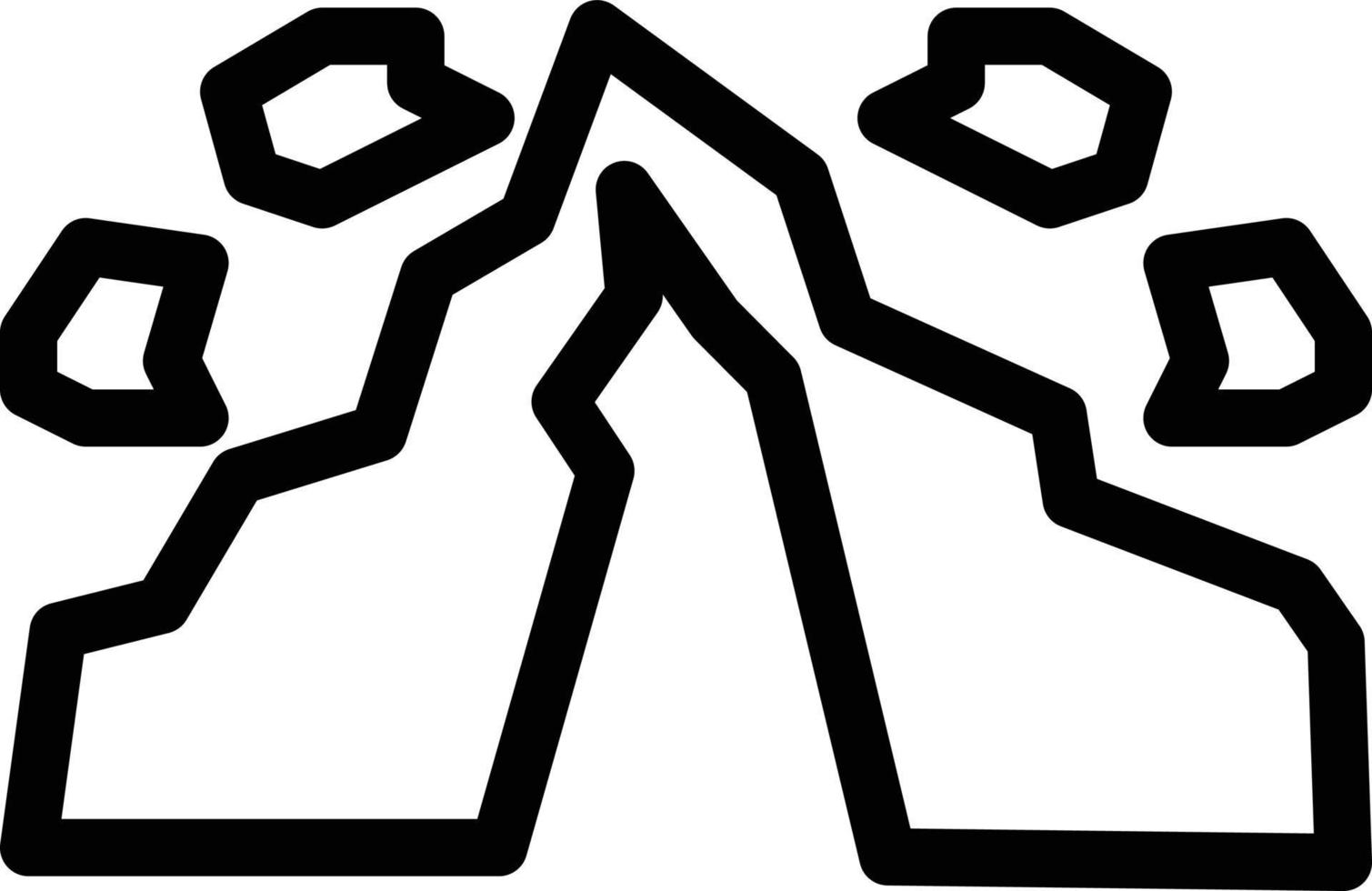 mountain vector illustration on a background.Premium quality symbols.vector icons for concept and graphic design.