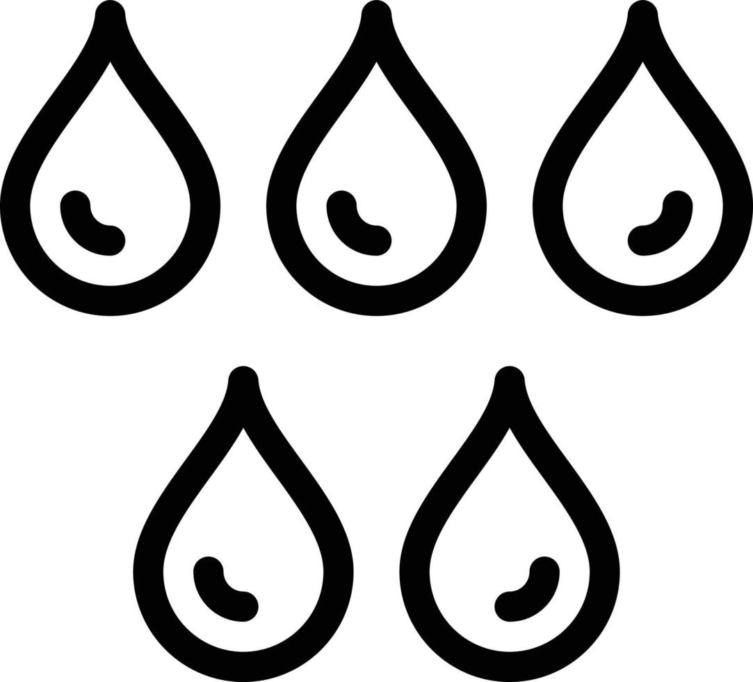 drops vector illustration on a background.Premium quality symbols.vector icons for concept and graphic design.