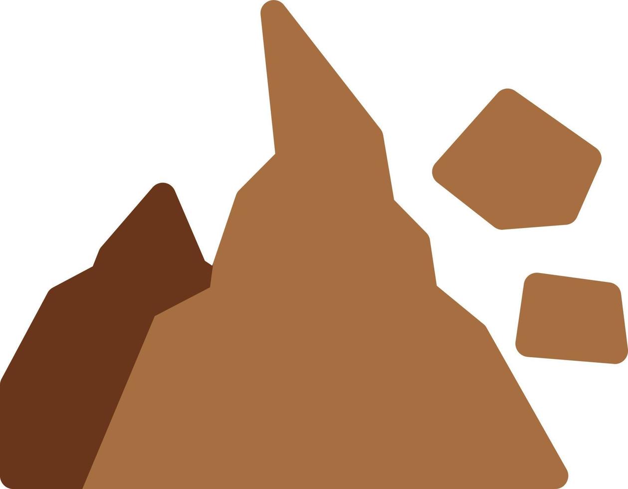 mountain vector illustration on a background.Premium quality symbols.vector icons for concept and graphic design.