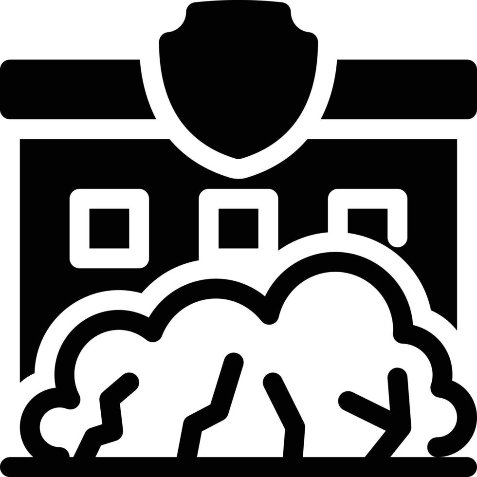 police station vector illustration on a background.Premium quality symbols.vector icons for concept and graphic design.