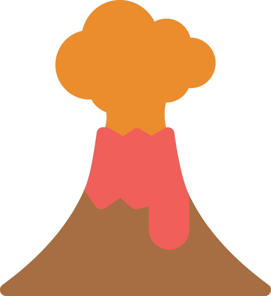 volcano vector illustration on a background.Premium quality symbols.vector icons for concept and graphic design.