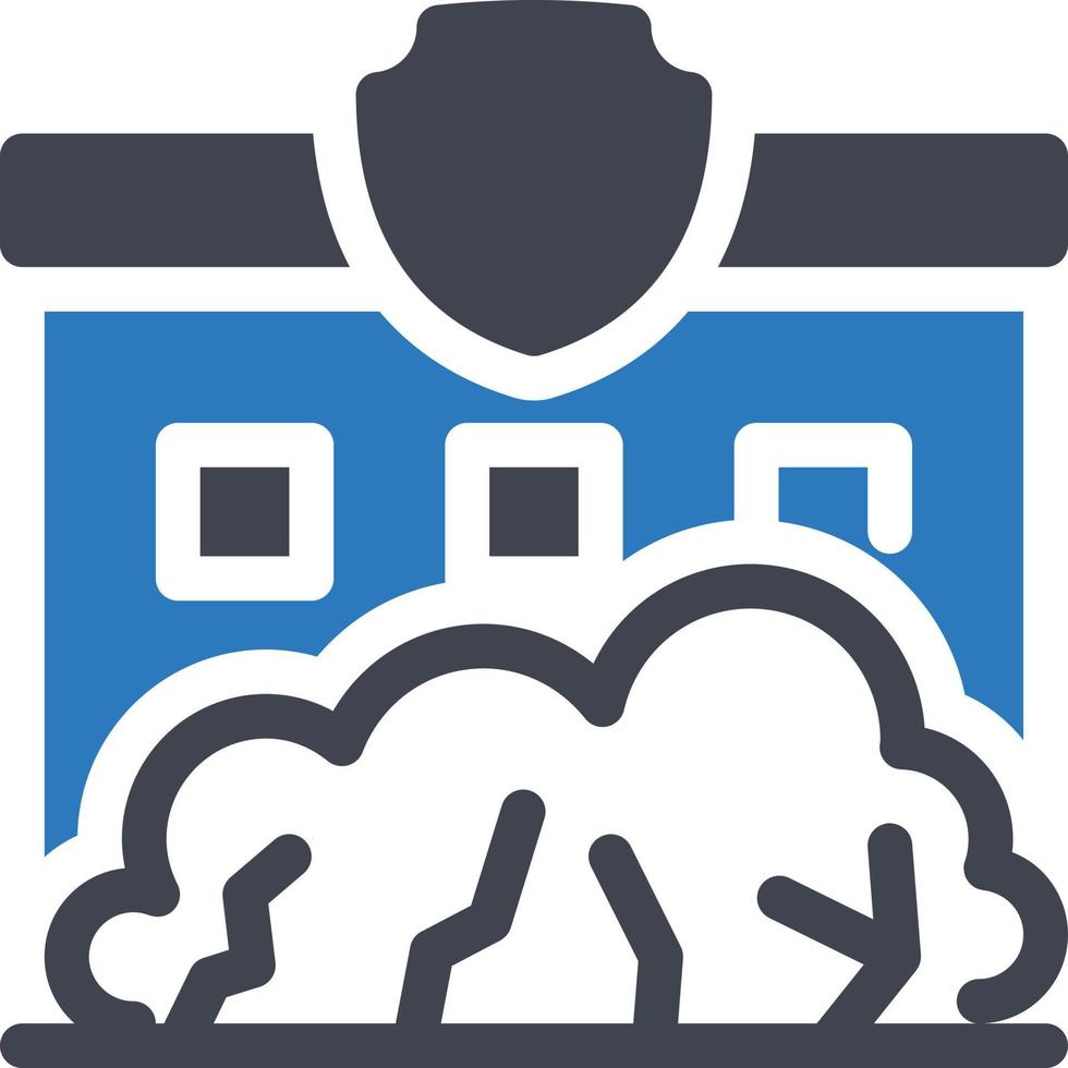 police station vector illustration on a background.Premium quality symbols.vector icons for concept and graphic design.