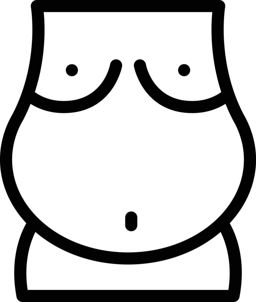 overweight vector illustration on a background.Premium quality symbols.vector icons for concept and graphic design.