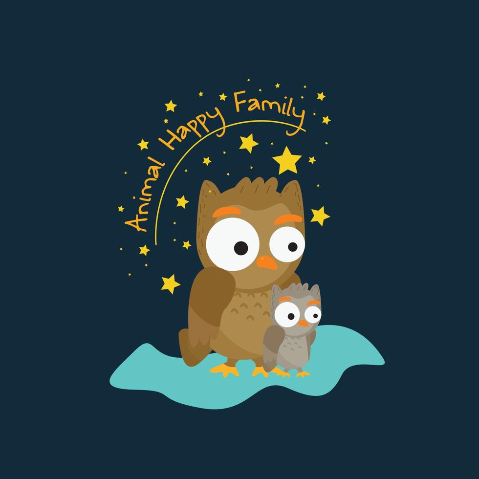 cute animal vector illustration for kids story book