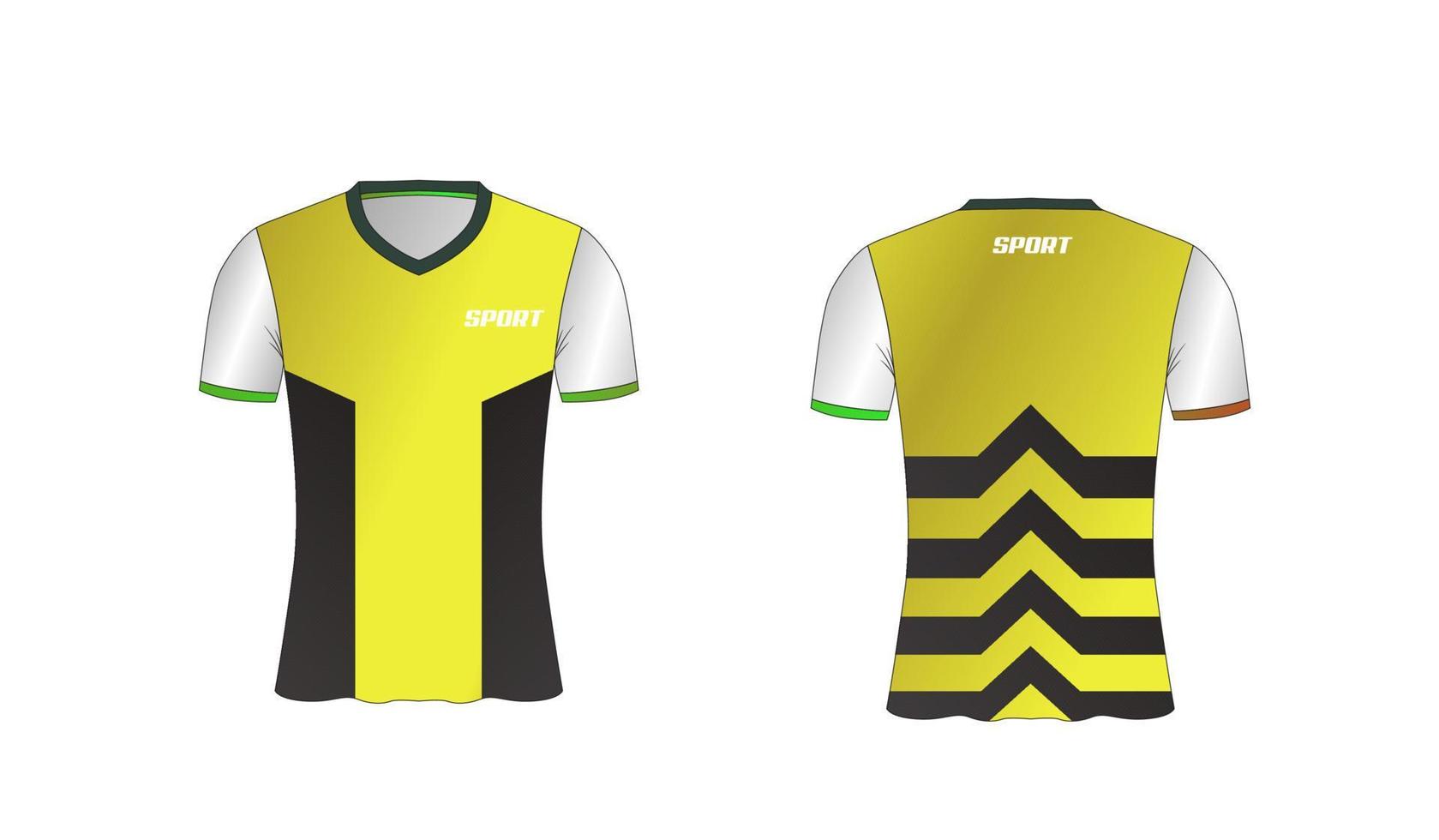 jersey es un diseño de camiseta deportiva mala para el equipo de fútbol, baloncesto y voleibol vector