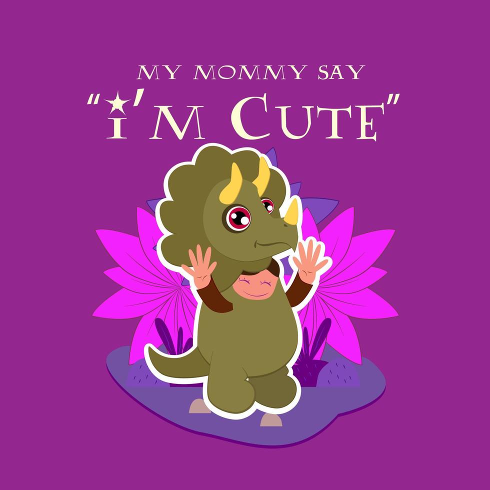 baby animal vector illustration for kids book story and t-shirt