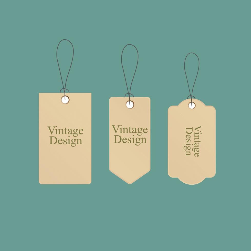 diseño vintage para producto de etiqueta vector