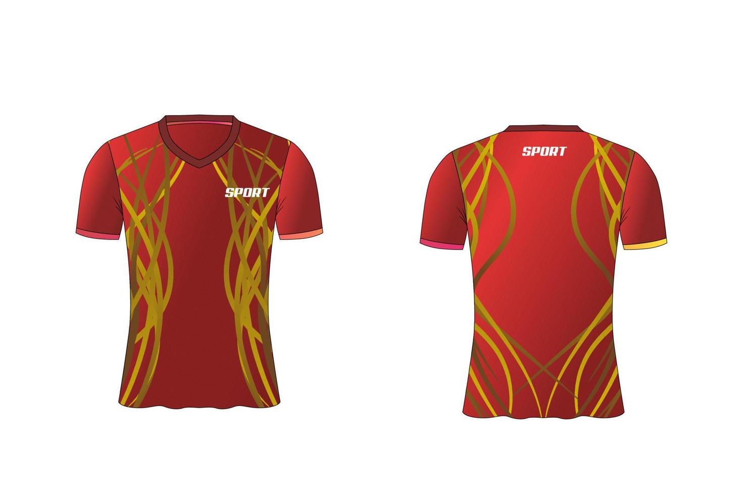 jersey es un diseño de camiseta deportiva mala para el equipo de fútbol, baloncesto y voleibol vector