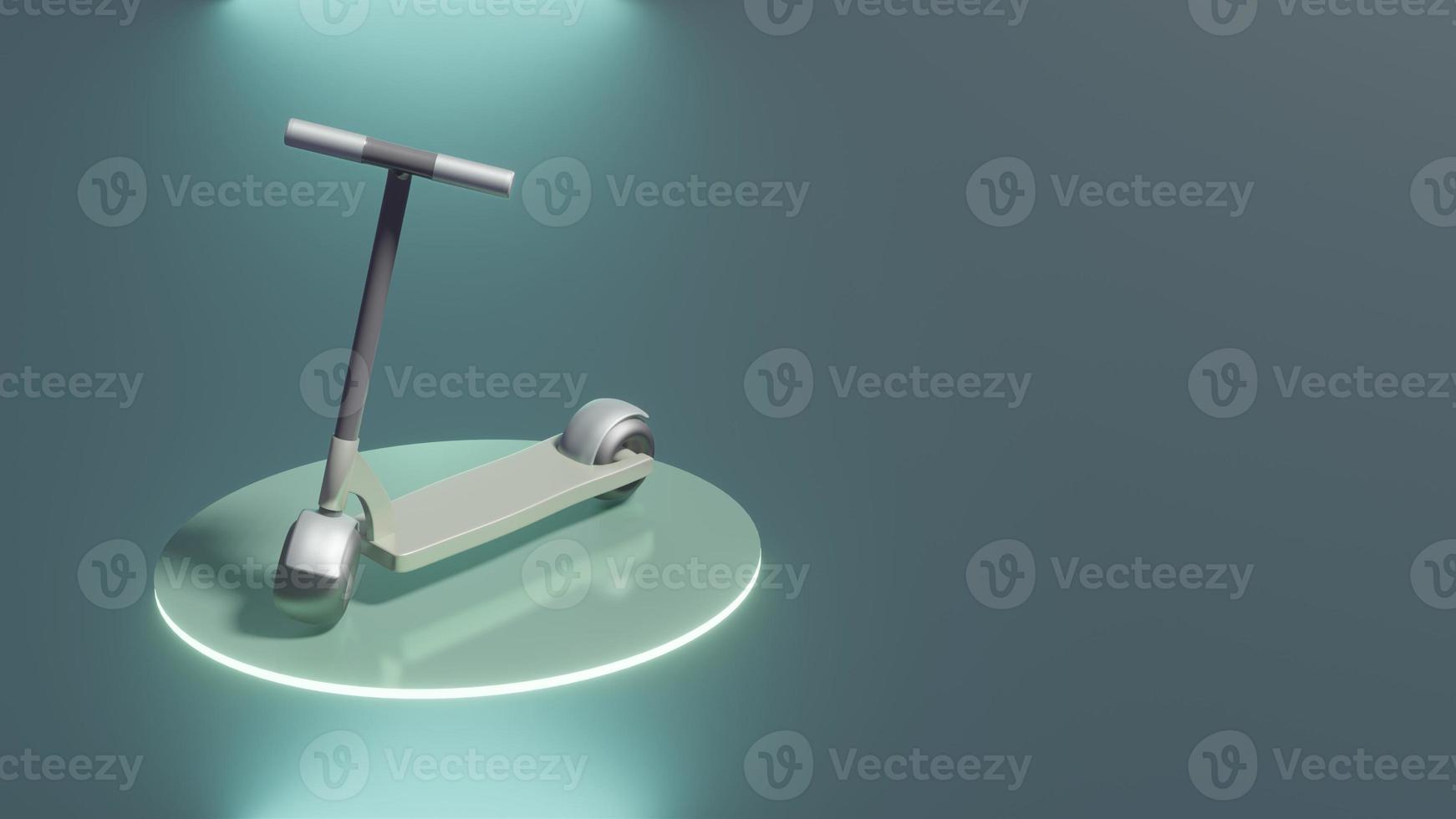 3D Electric Scooter photo