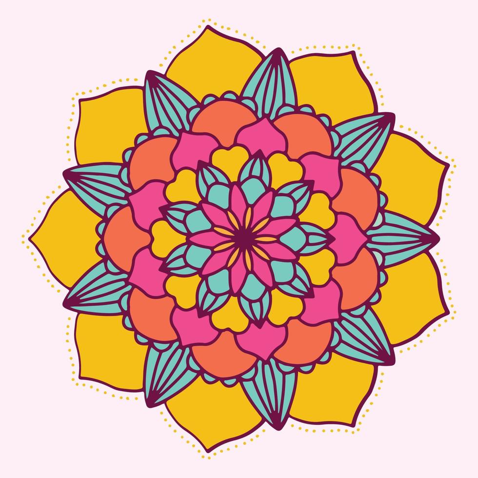 Luxury ornamental mandala design background, Mandala ornament or flower background design. vector