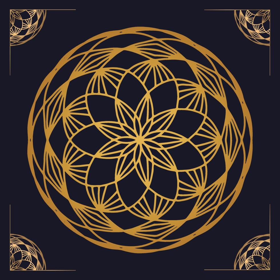 Luxury ornamental mandala design background, Mandala ornament or flower background design. vector