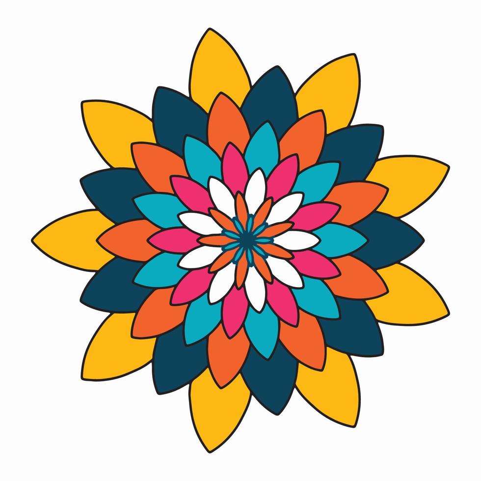 Luxury ornamental mandala design background, Mandala ornament or flower background design. vector