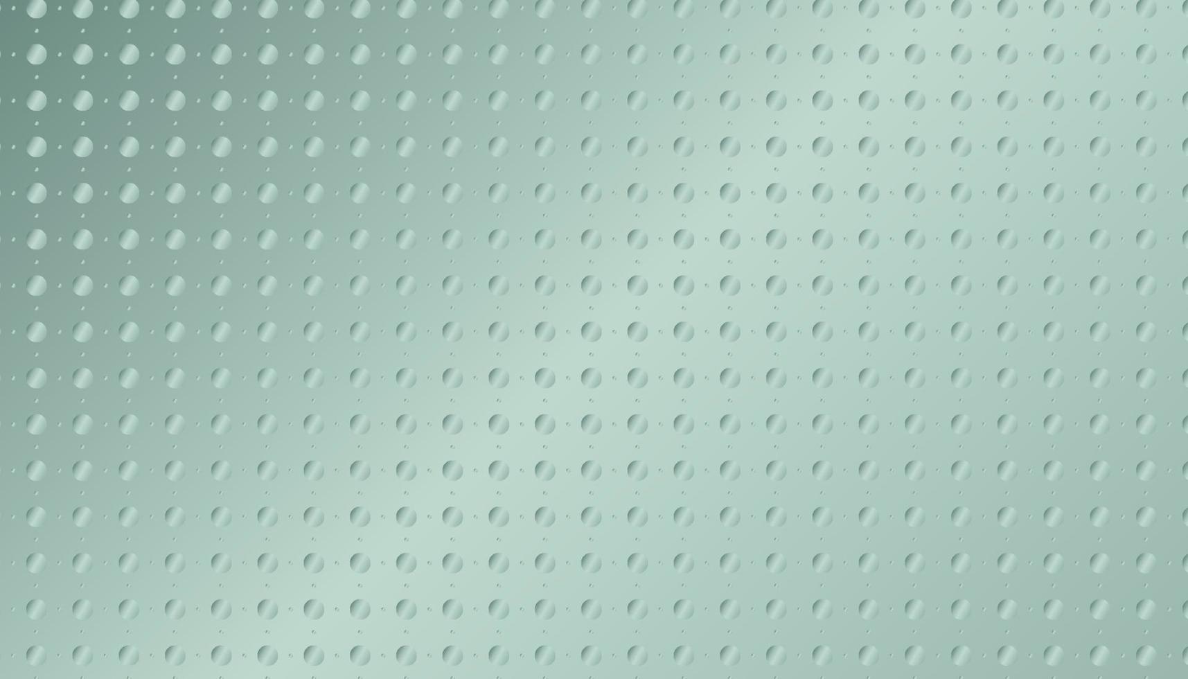 Vector circle small repetition green