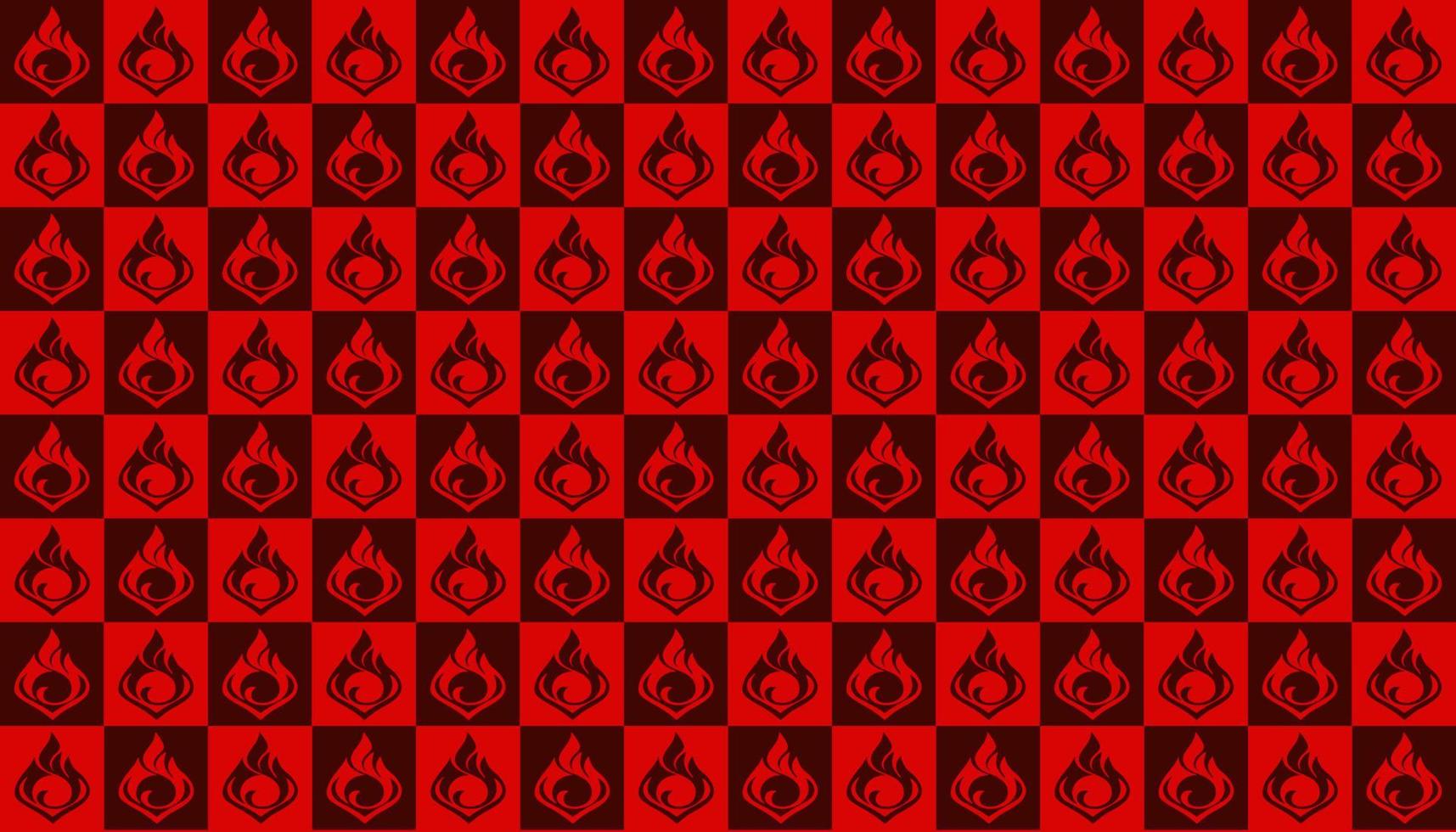Vector background abstract mobile game type fire