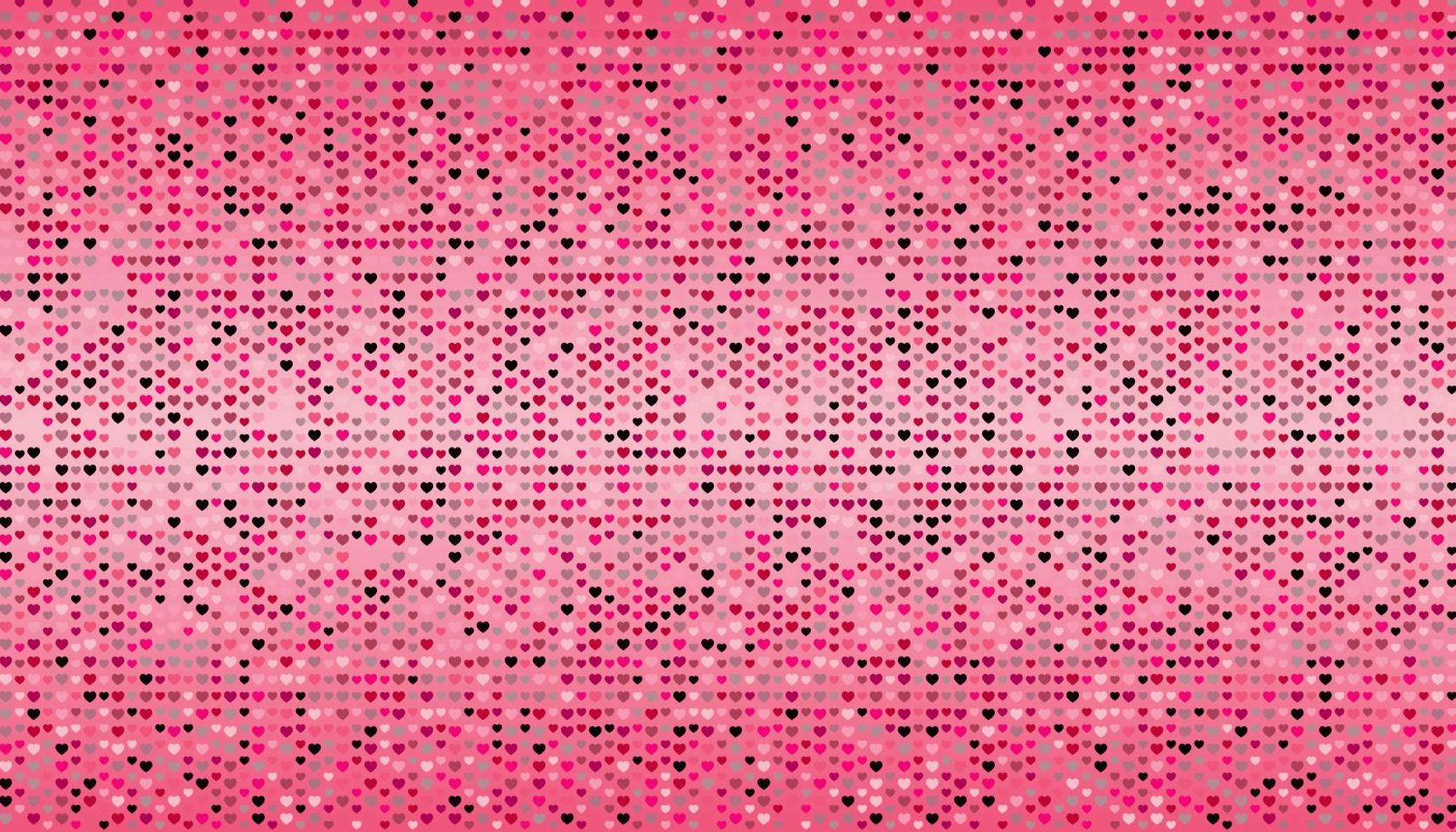 Vector background abstract pattern dot tone love version