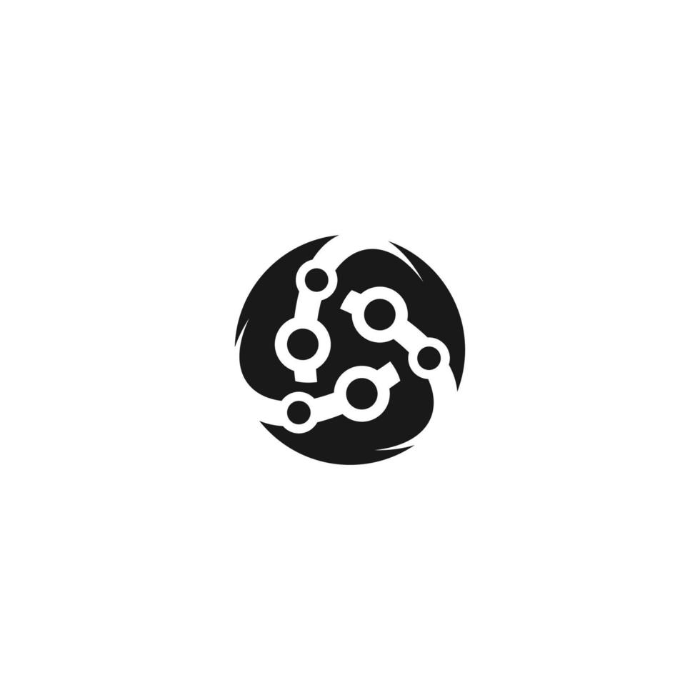 Vector logo design template for business. Innovation sign.