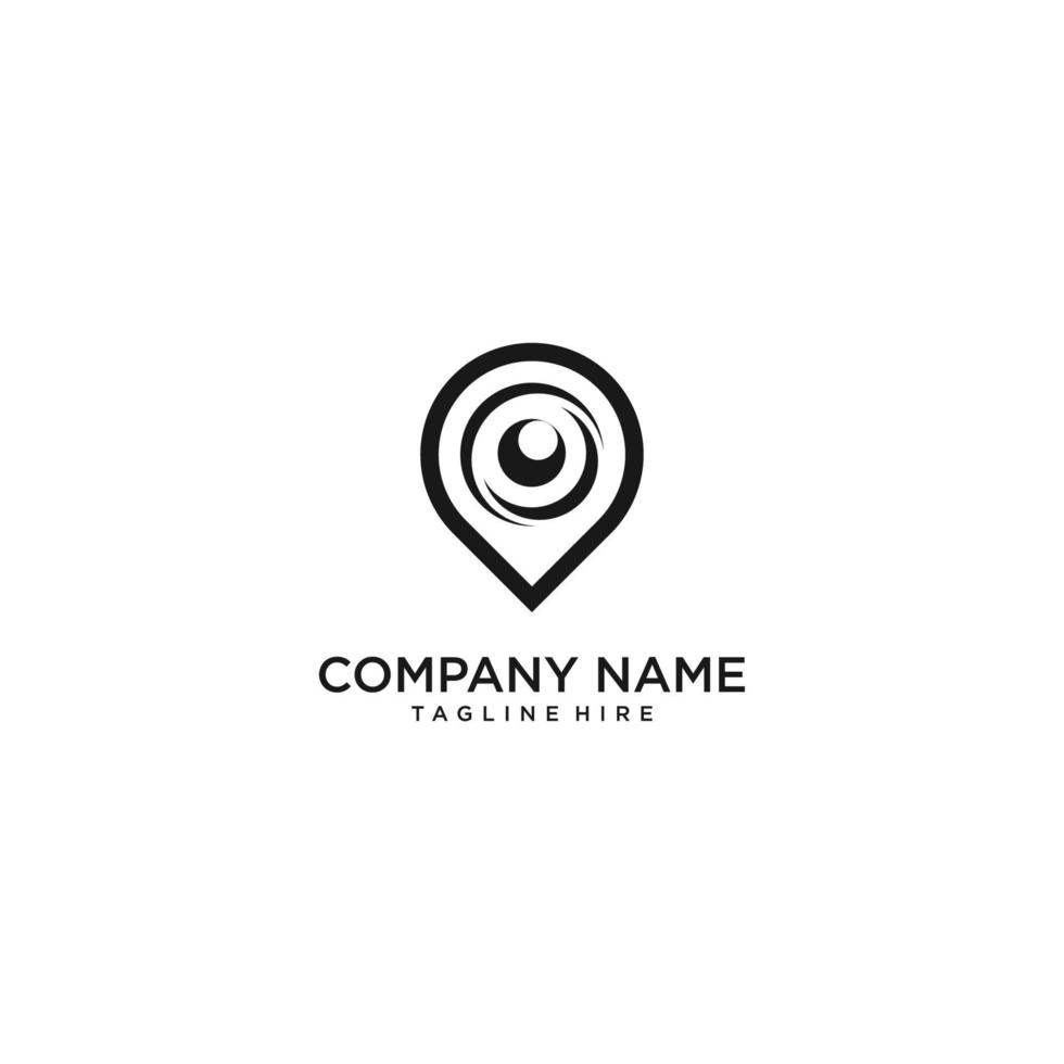 Check point creative symbol concept. Global Positioning System icon template. Navigation mark. Spot sign vector illustration.