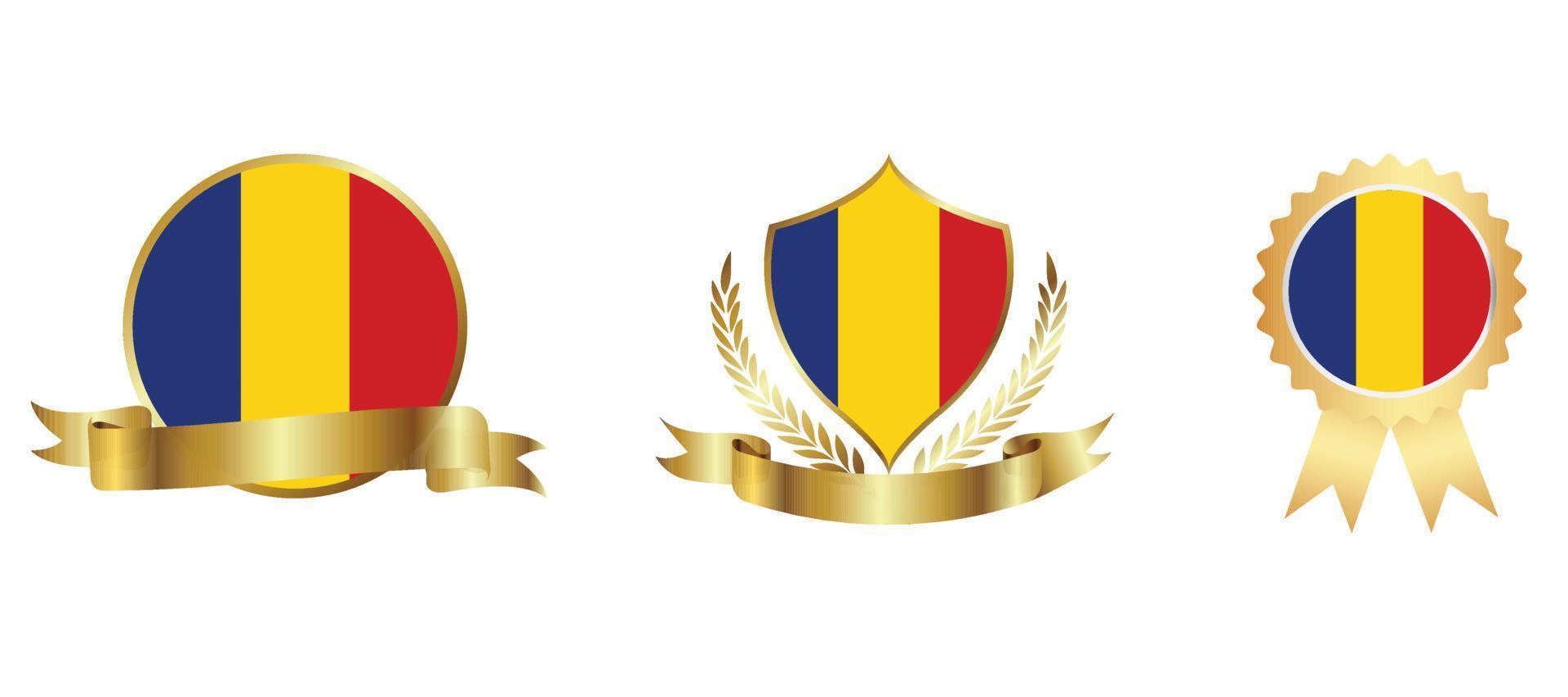 Romania flag icon . web icon set . icons collection flat. Simple vector illustration.