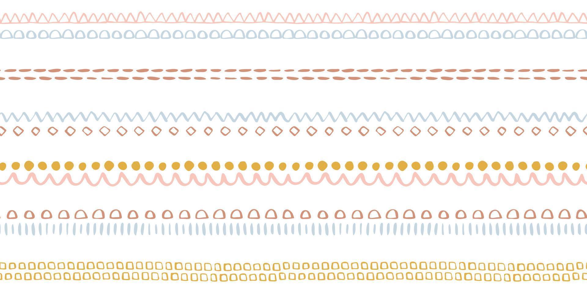 Vector seamless surface pattern design Childish background
