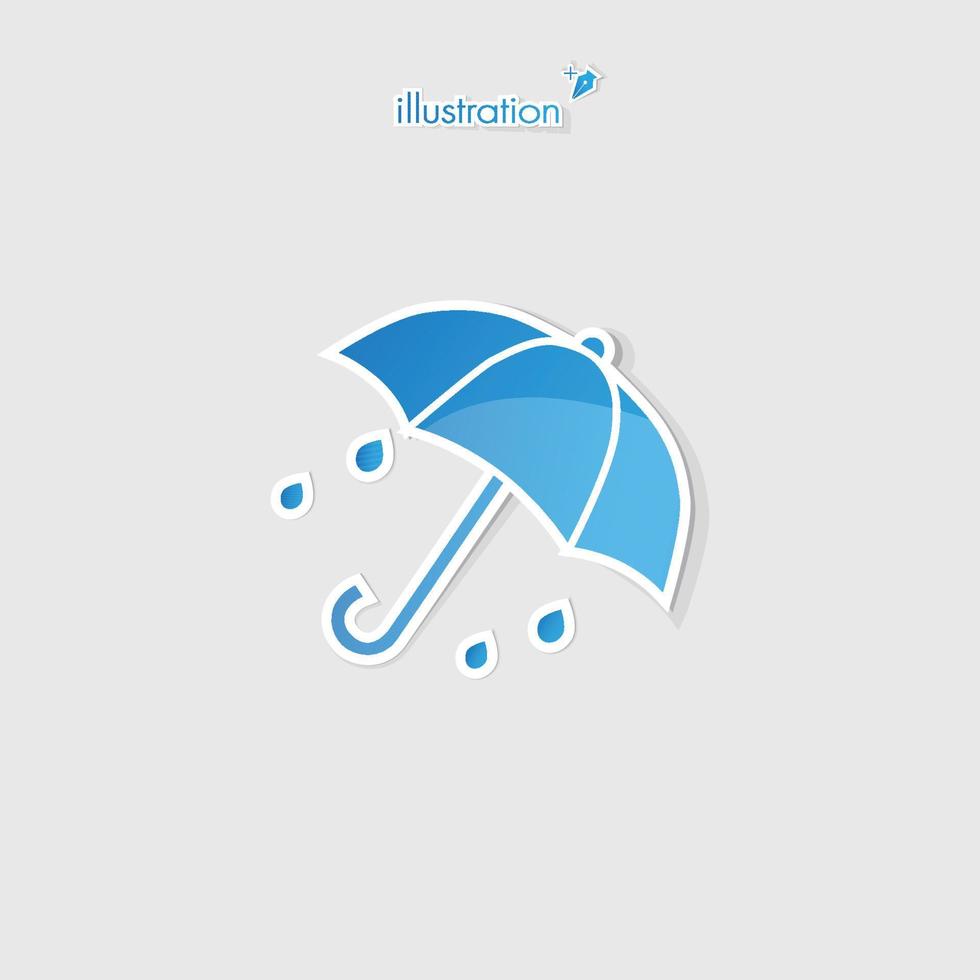 Umbrella Symbol, Vector  EPS10 illustration for you design