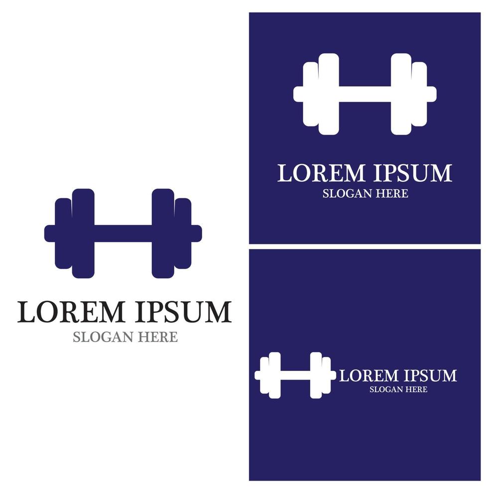 Fitness Logo Design vector illustrationicon