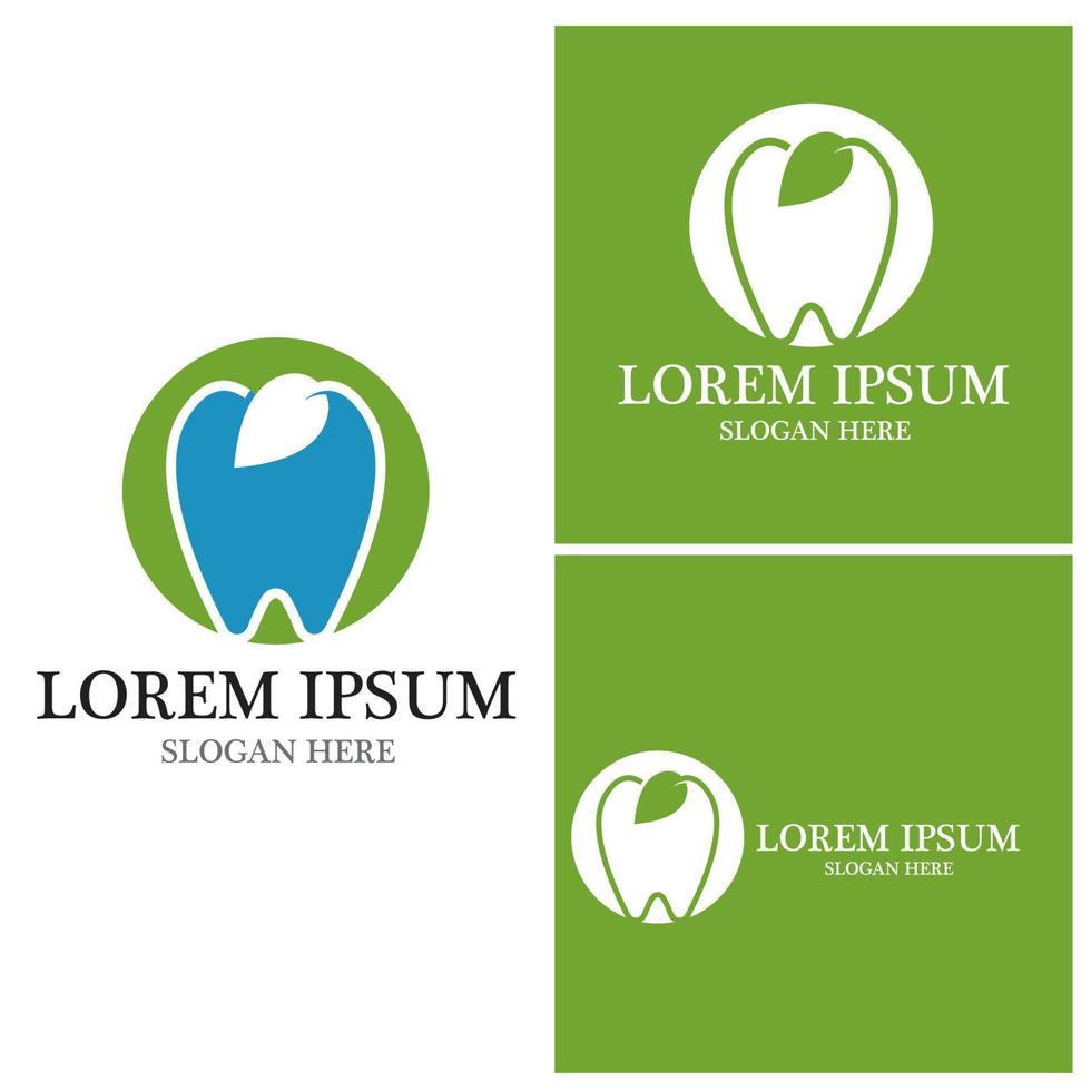 Dental logo Template vector illustration