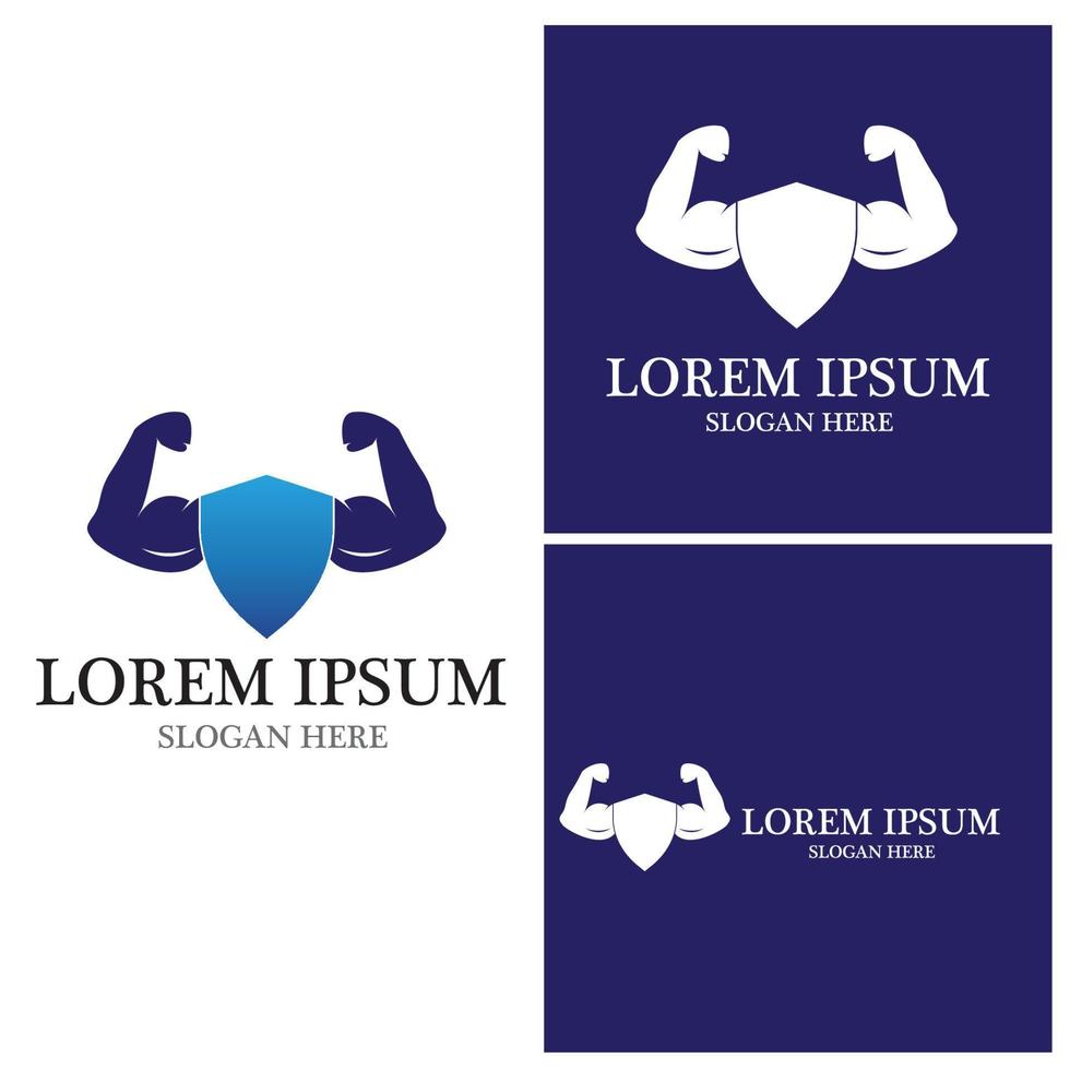 Fitness Logo Design vector illustrationicon